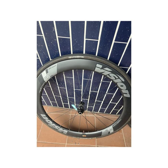 Par de rodas de carbono de disco para sram