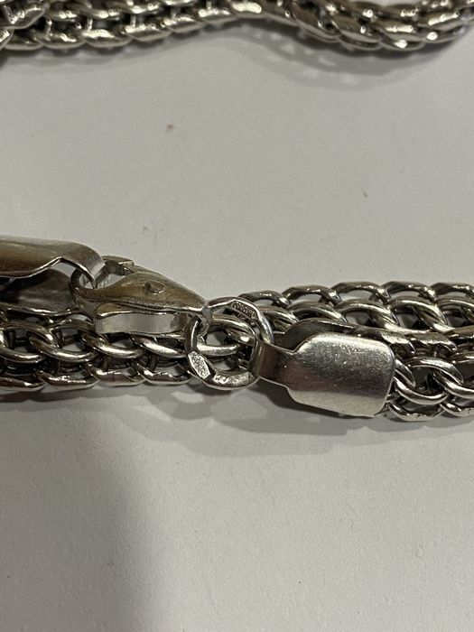 Срібна цепочка плетіння Пітон..55см 31гр.