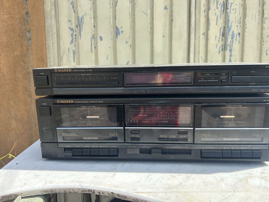 Silver SU1100 + SD1100 Amplificador e Deck