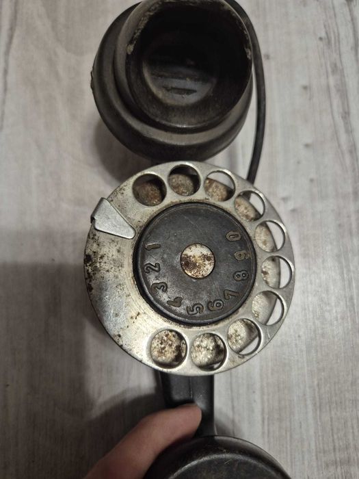 Stary Telefon serwisowy - słuchawka Retro Vintage z PRL