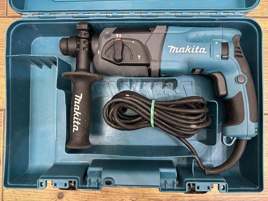 Młotowiertarka udarowa Makita HR2470 - 2021r. | skrzynka transportowa