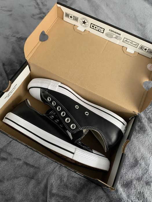 Converse skórzane