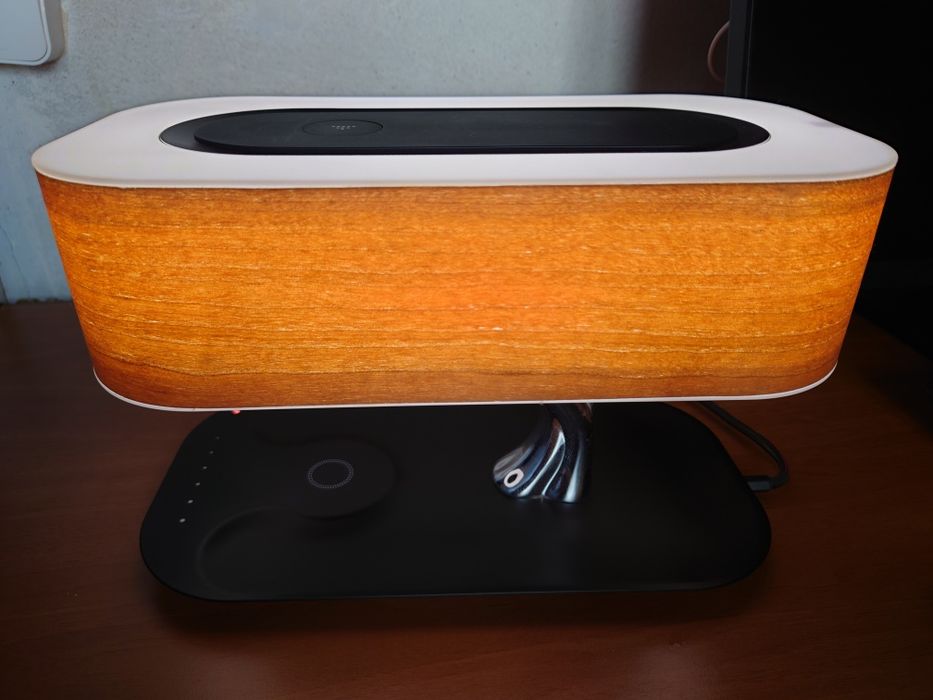Світильник з BT та індукціїн заряд 4smarts 4S462255 Smart-Bonsai-QI B7