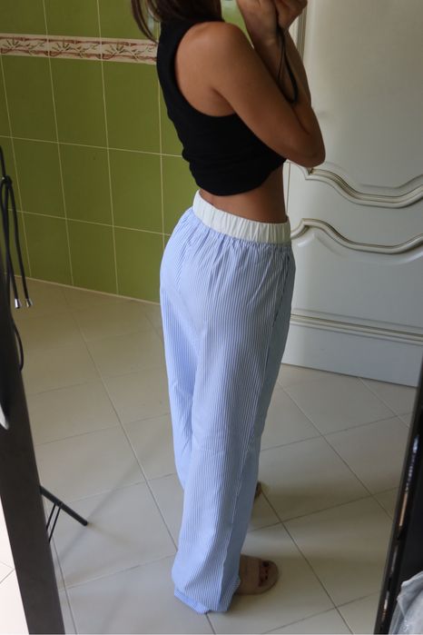 штаны в полоску