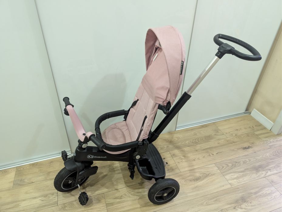 Триколісний велосипед Kinderkraft 3 в 1 з батьківською ручкою