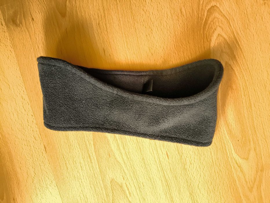 Granatowa polarowa opaska