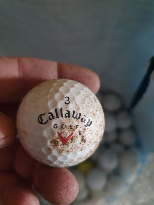 60 bolas golf - usadas 1 vez