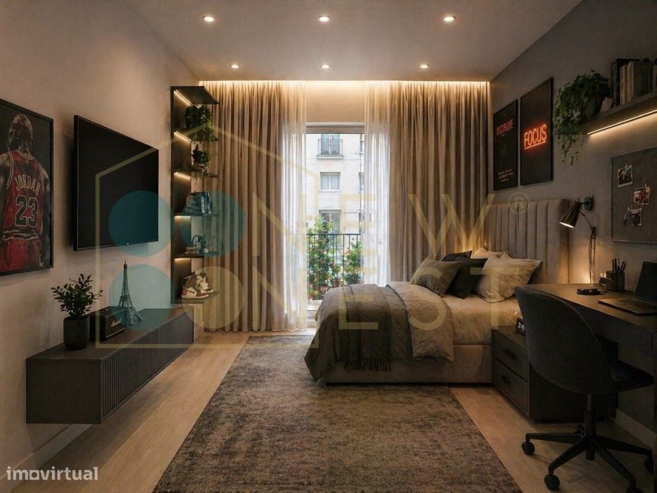 Apartamento T3, Novo, de 116,62m2 no Lote 96 no Bairro Afonso Costa