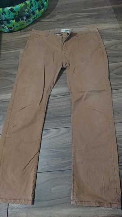 Spodnie meskie brazowe