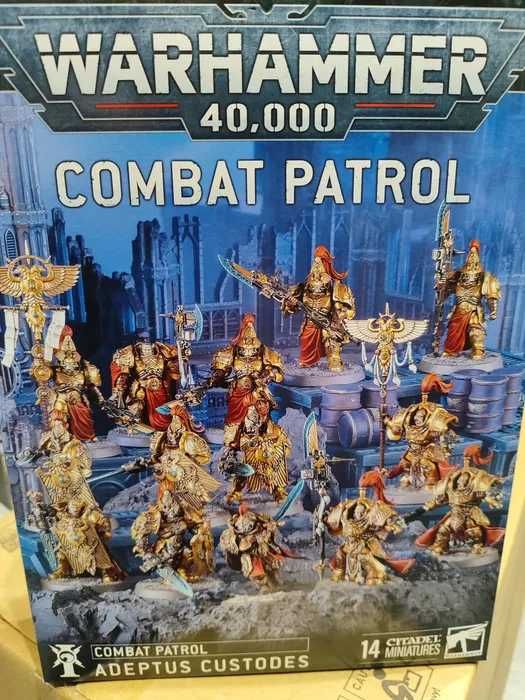 Warhammer 40000 Combat Patrol Adeptus Custodes