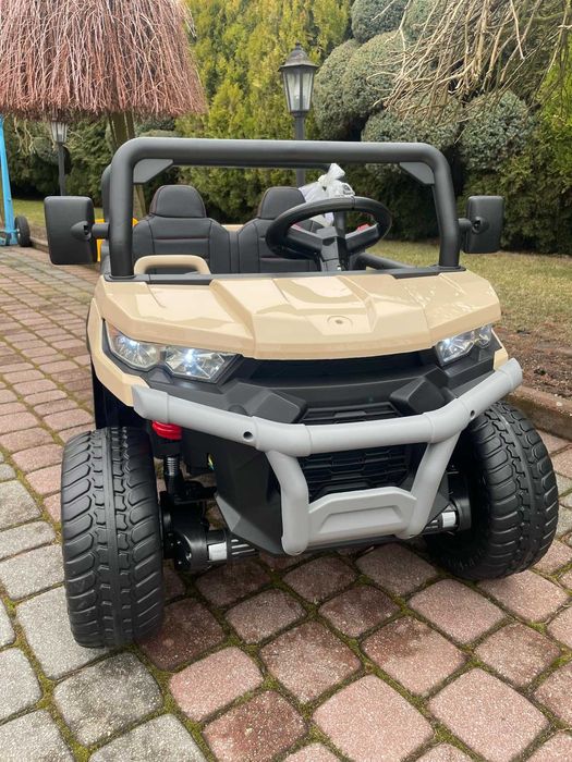 Dwuosobowe Auto na akumulator Ciężarówka Wywrotka 4×4 Pilot Samochód