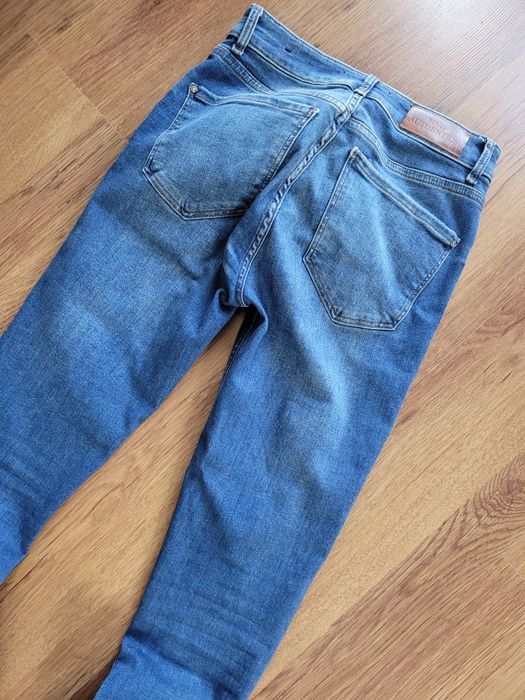 Mango spodnie jeansy rurki roz.36