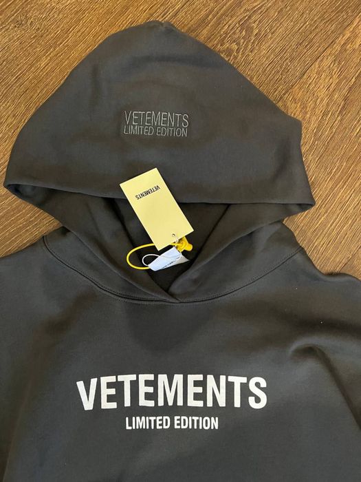 Худи  Vetements limited edition оверсайс