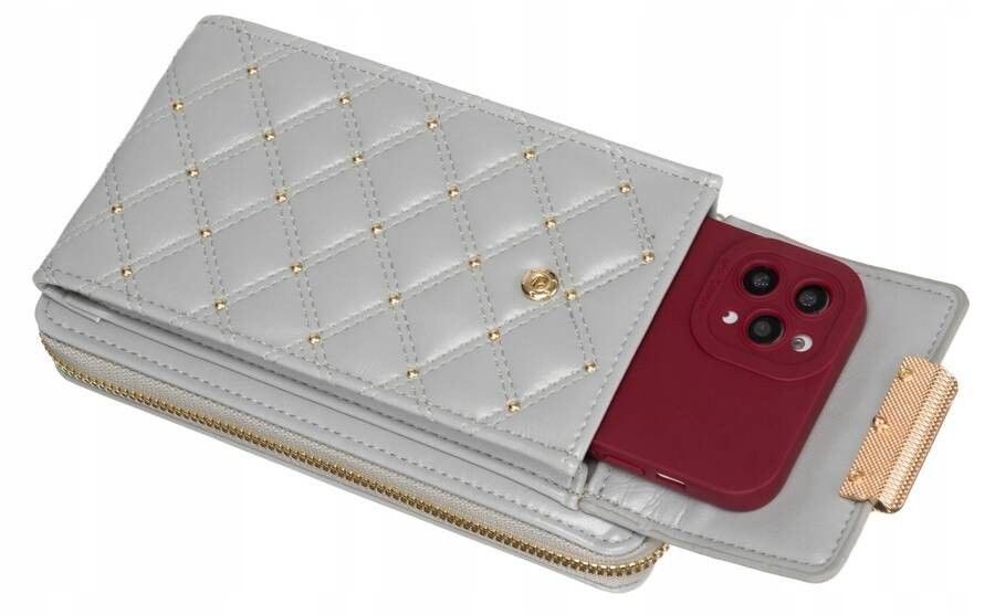 mini torebka-portfel damska ze skóry ekologicznej - 4u cavaldi