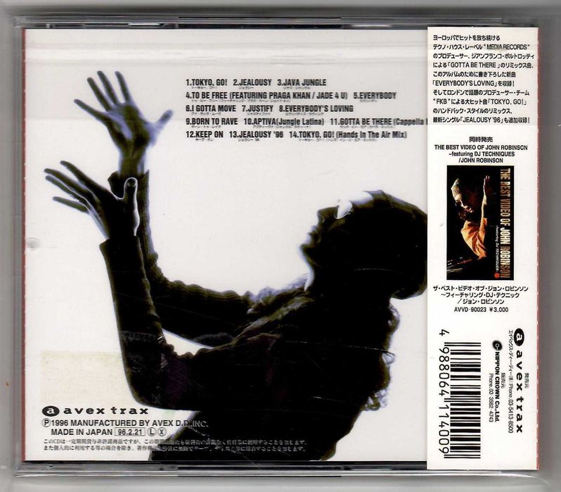 Płyta John Robinson - The Best Of John Robinson - CD OBI JAPAN PROMO