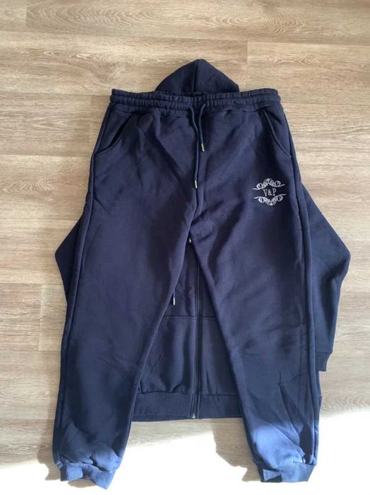 Костюм женский синий с начесом размер 48 Турция