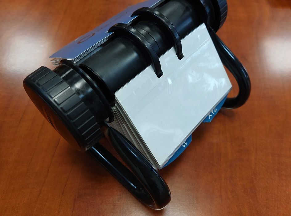 Wizytownik obrotowy Rolodex