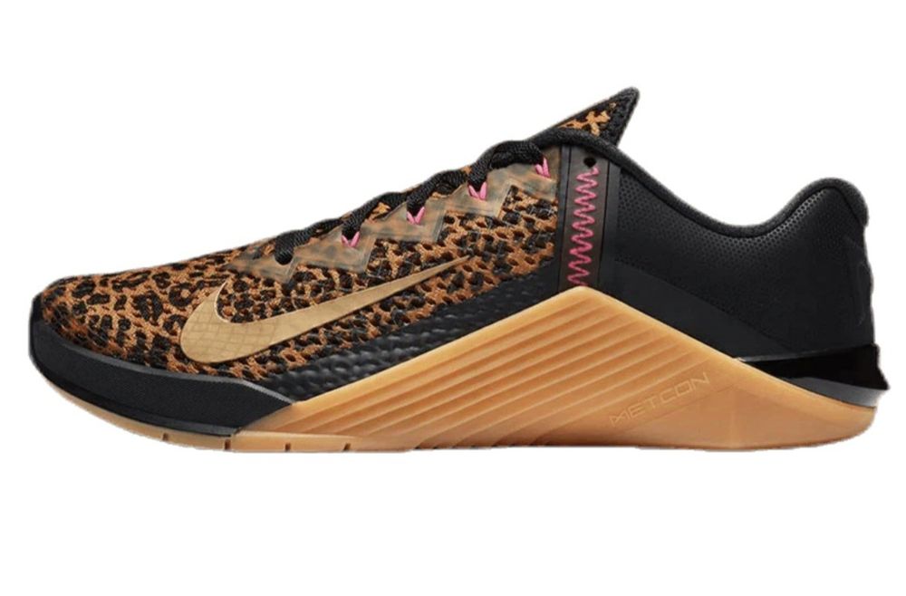 Nike Metcon 6 Black gold buty panterka róż czerń 42