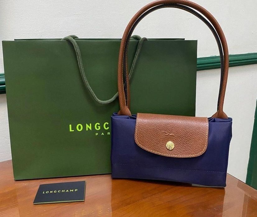 100% authentic Longchamp Le Pliage Cuir Handbag
