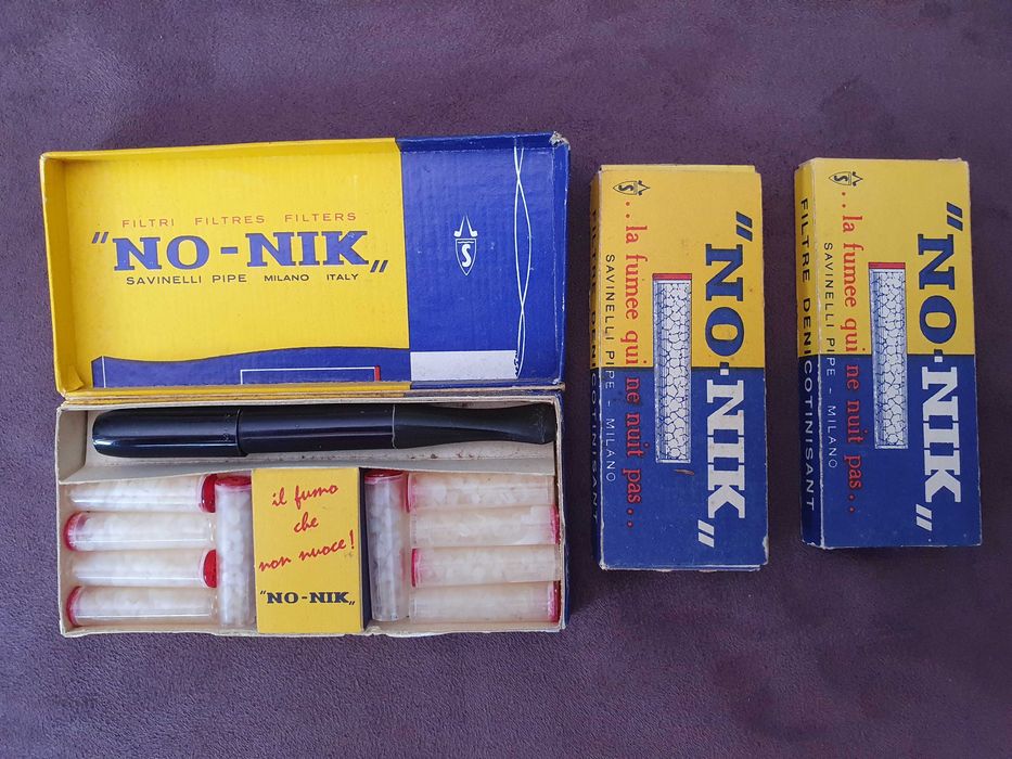 Savinelli Boquilha No-Nik with Filters – 1960s – Italy