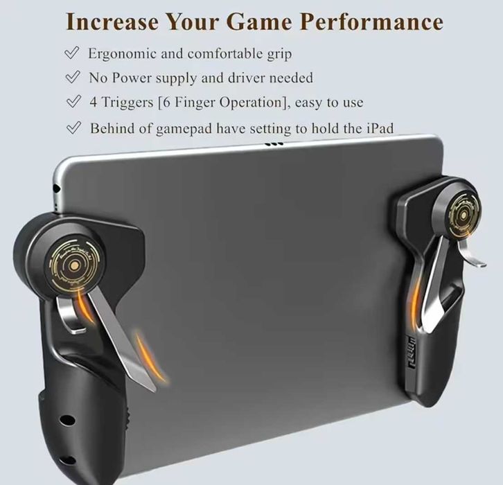 Triggers para tablet PUBG, Call of Duty, Free Fire, CS