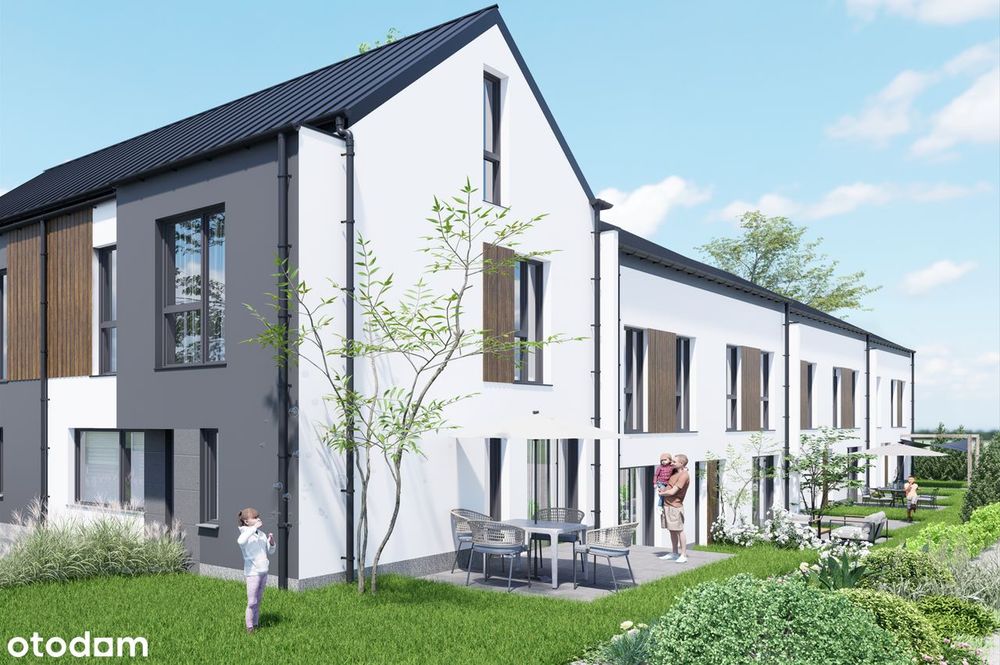 Dom rodzinny 5 pokoi  Poddasze do aranżacji  Pompa ciepła Rekuperacja