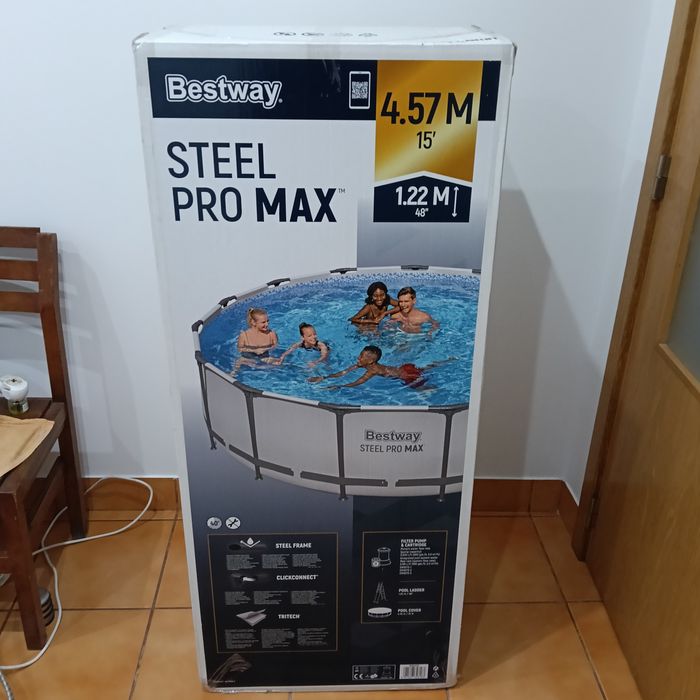 Piscina steel pro max 457x122