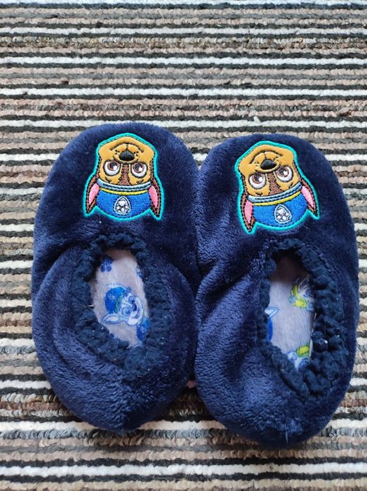 Капці стелька 17 см Щенячий патруль дитячі домашні плюшеві тапки