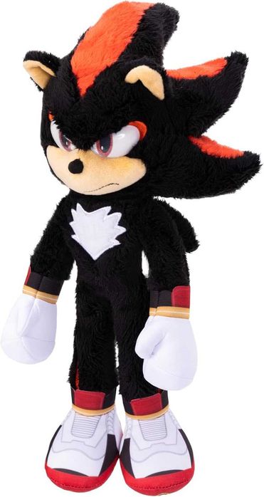 Їжачок Сонік 3 Шедов Sonic 3 Movie Shadow Deluxe Plush 33 см Jakks