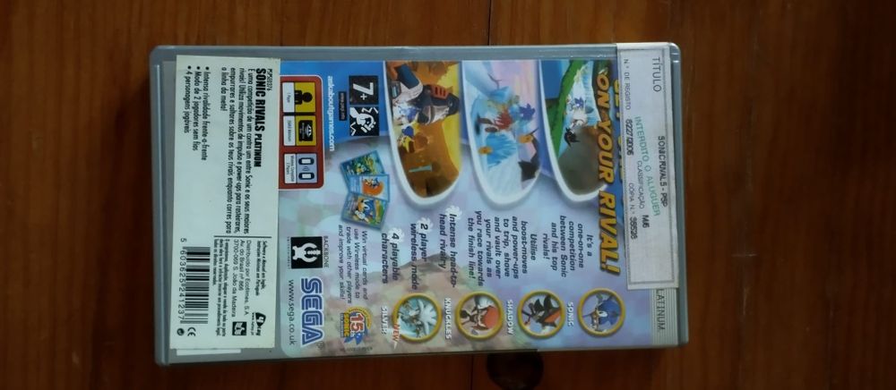 Sonic Rivals PSP Completo