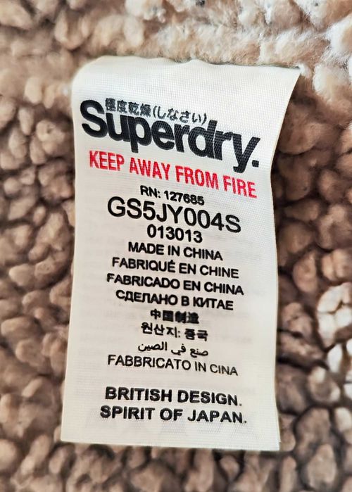 Зимняя куртка парка Superdry Professional The Windparka XS