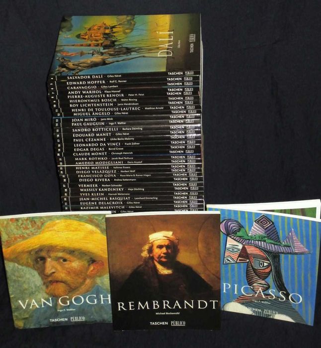 Livros Colecção Pintores Contemporâneos Taschen Público Avulso