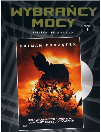 batman: początek (wybrańcy mocy) (booklet) płyta dvd