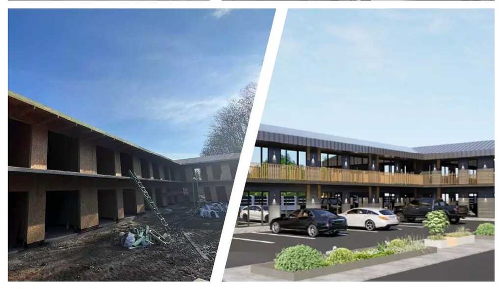 Будівництво будинку комерції до 45 днів ПІД КЛЮЧ СІП Домокомплект