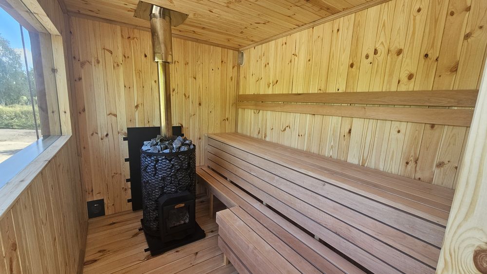 Sauna fińska gotowa