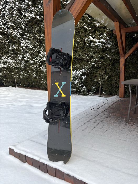 Burton CUSTOM X 158cm + wiazania buty GRATIS