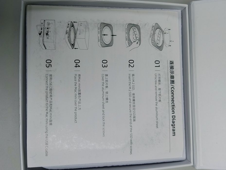 Hub для Mac mini RayCue 10G Model:DK594