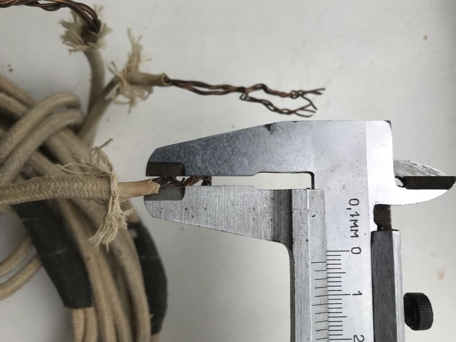 Кабель сварочный, шина медная  СССР