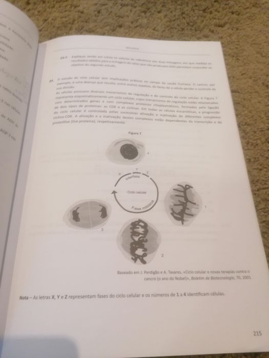 Biologia e Geologia, Preparação Exame nacional, IAVE