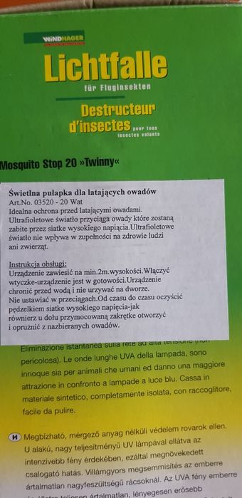 Świetna pułapka dla latających owadów