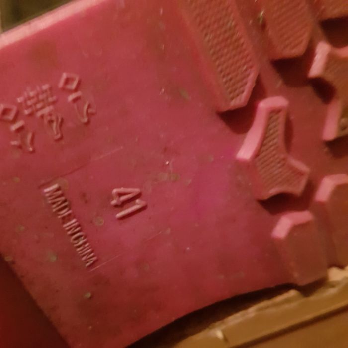 Ботинки резиновые