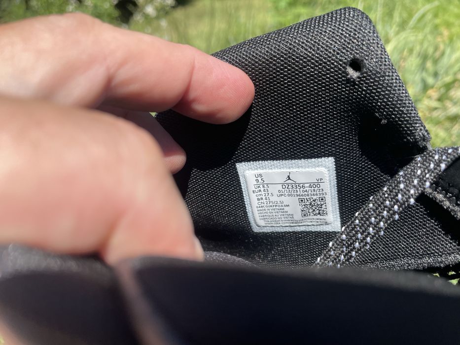 Баскетбольні кросівки Jordan 38 Triple black
