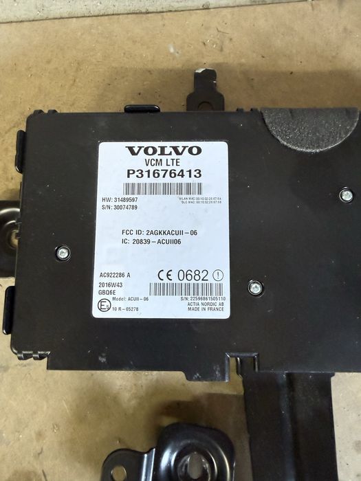 Volvo XC90 блок vcm
