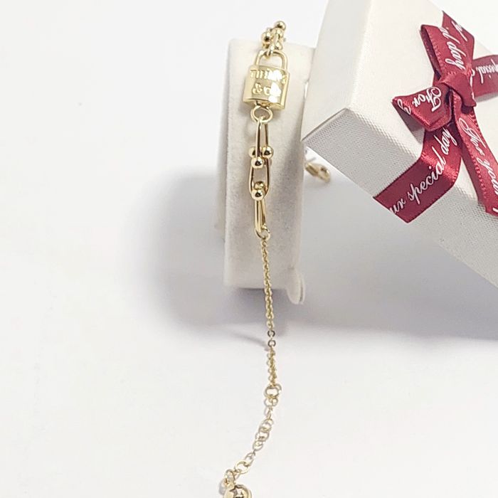 Bransoletka złota 14 k