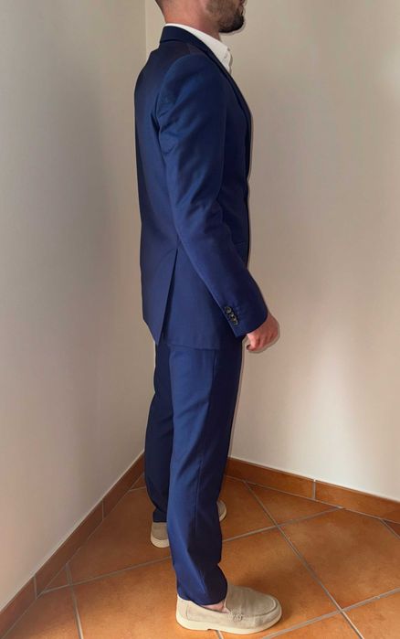 Fato Suits Slim Fit Navy