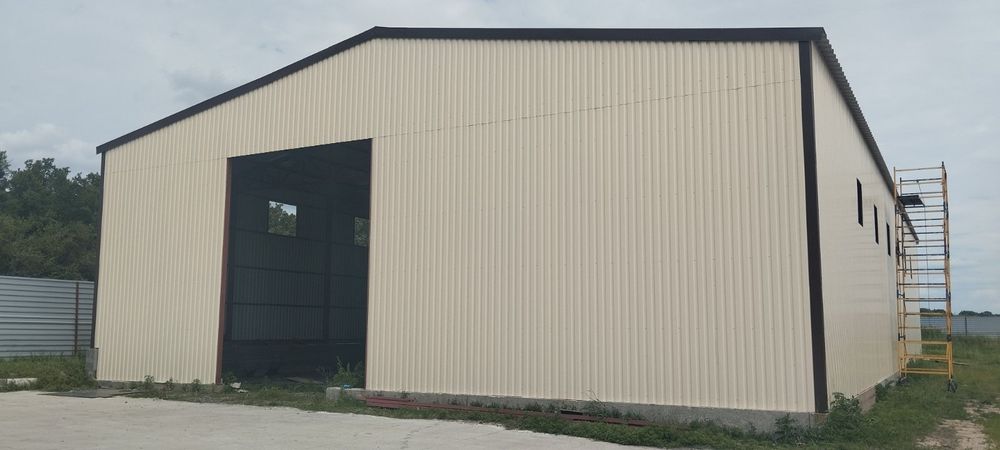 Ангар под Зерно,от Профессионалов своего дела