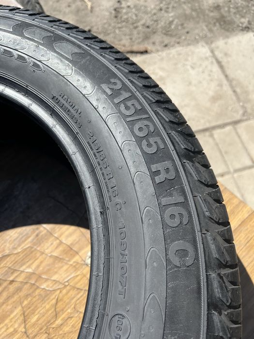 Шини 215/65/16с 8mm‼️;Демо‼️; Continental; літні; резина склад R16c