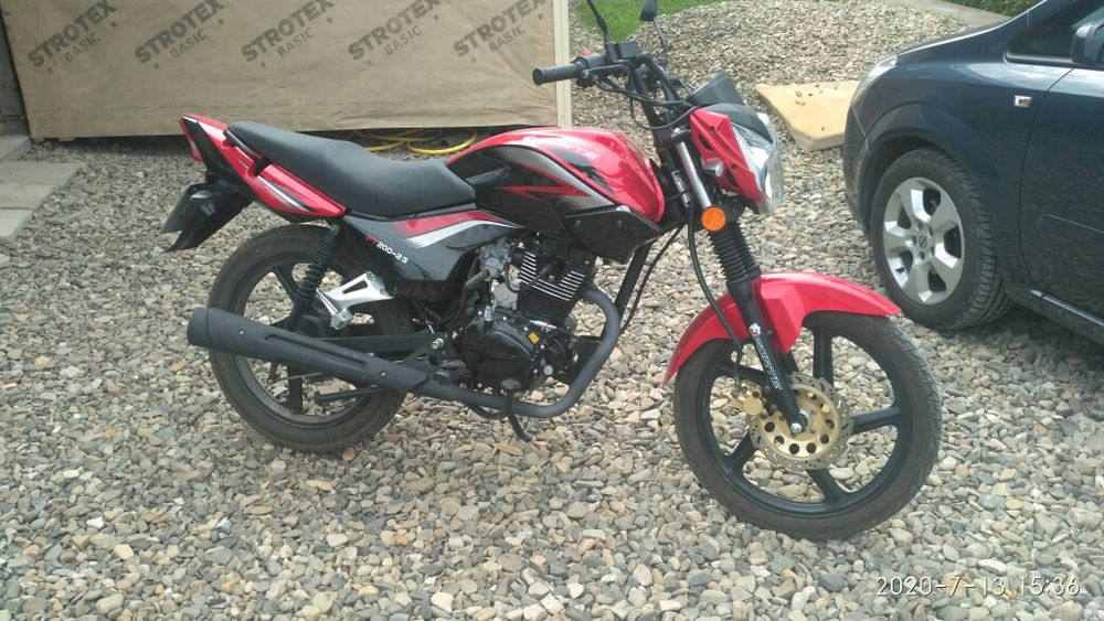 Мотоцикл форте  FT200-23 Обмін