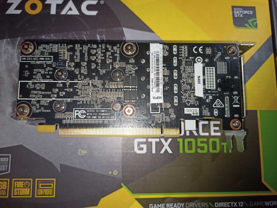 GeForce GTX 1050 Ti 4Gb LowProfile (низькопрофільна)