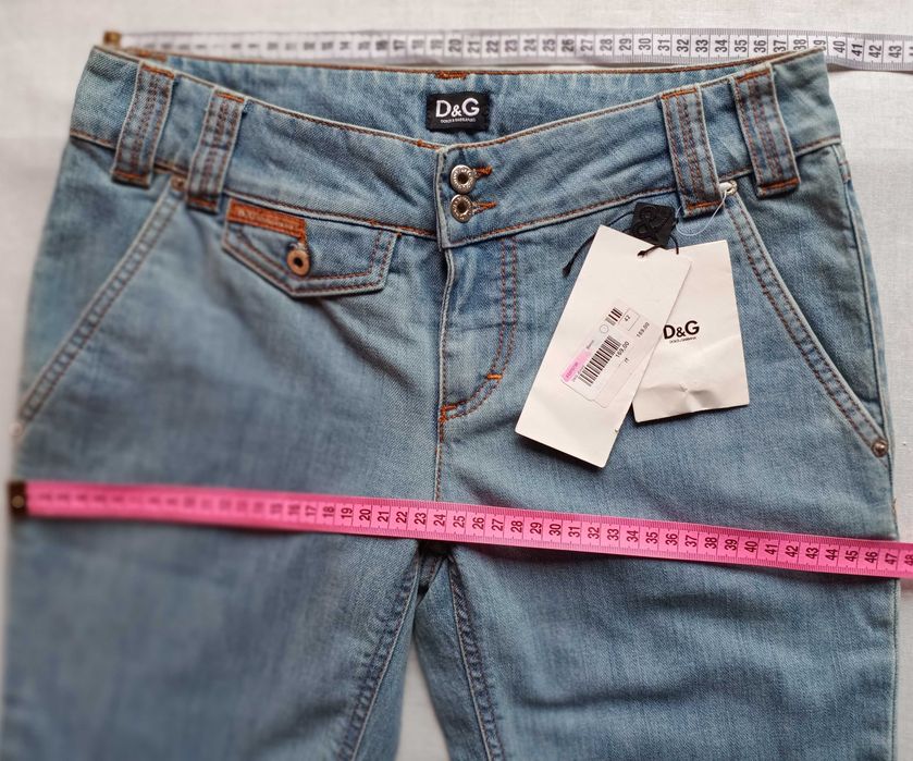 Жіночі джинси клеш Dolce & Gabbana D&G. Bootcut, орігінал made in Italy.